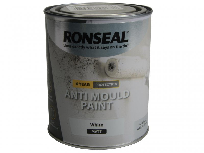 Ronseal Anti Mould Paint White Matt 2.5 Litre