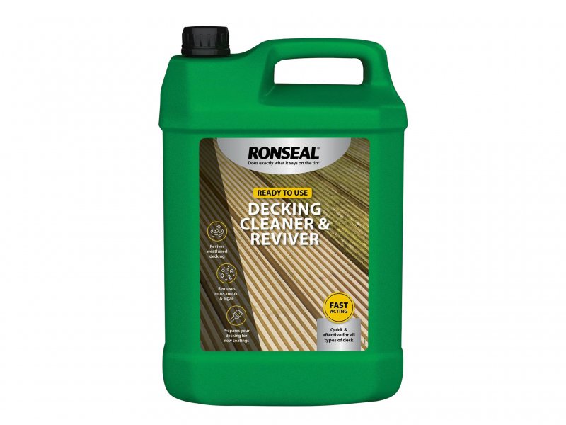 Ronseal Decking Cleaner & Reviver 5 Litre