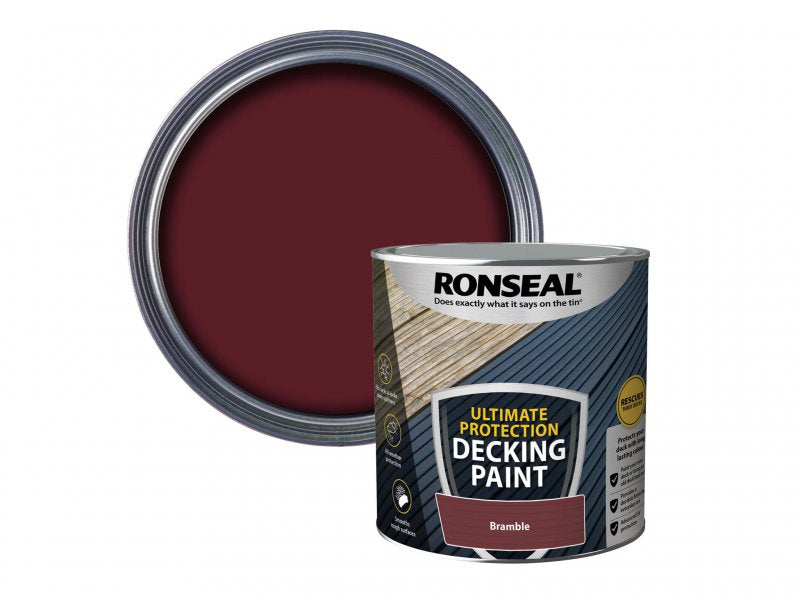 Ronseal Ultimate Protection Decking Paint Bramble 2.5 litre Main Image