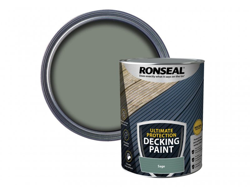 Ronseal Ultimate Protection Decking Paint Willow 5 litre Main Image