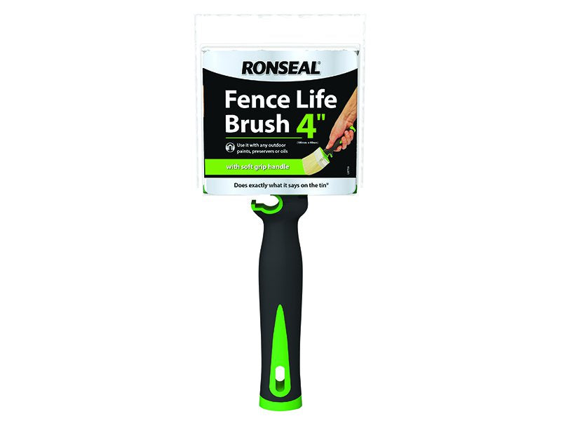 Ronseal Soft Grip Fence Life Brush 100 x 40mm