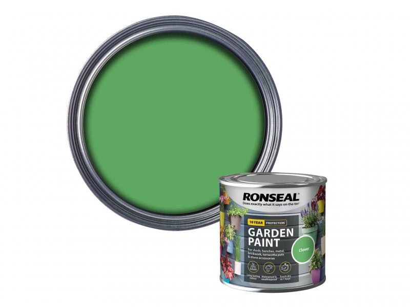 Ronseal Garden Paint Clover 250ml Main Image