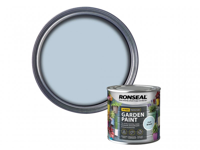 Ronseal Garden Paint Cool Breeze 250ml Main Image