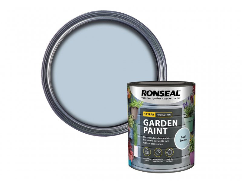 Ronseal Garden Paint Cool Breeze 750ml Main Image