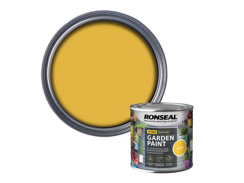 Ronseal Garden Paint Sunburst 250ml Main Image