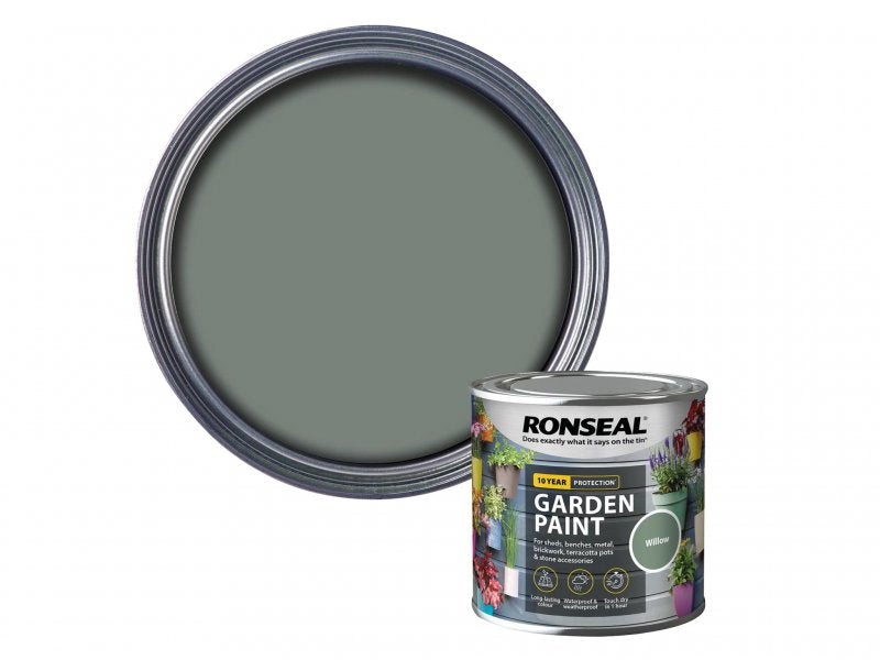 Ronseal Garden Paint Willow 250ml Main Image