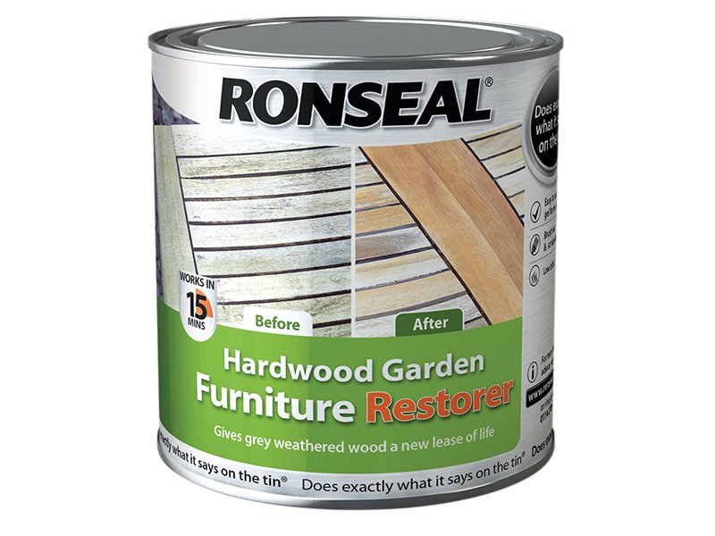 Ronseal Hardwood Garden Furniture Restorer 1 Litre Main Image