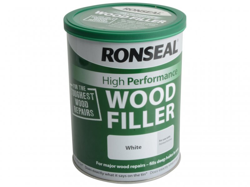 Ronseal High Performance Wood Filler White 1Kg Main Image