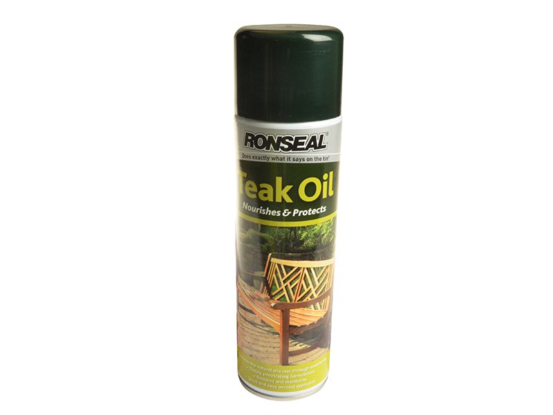 Ronseal Teak Oil Aerosol 500ml