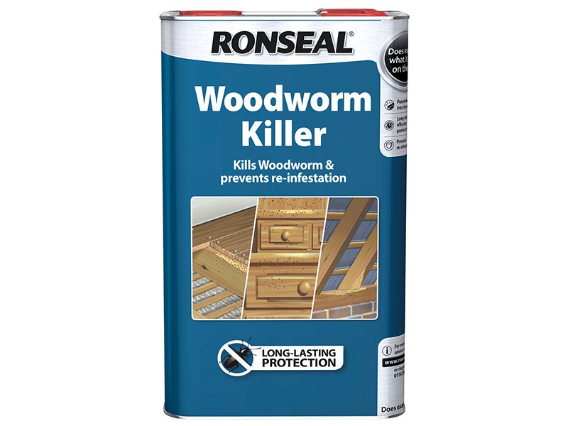 Ronseal Woodworm Killer 5 Litre Main Image