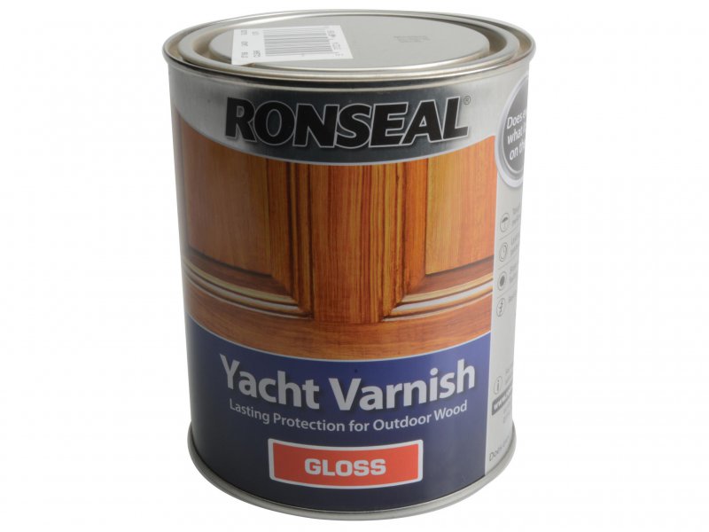 Ronseal Exterior Yacht Varnish Gloss 1 Litre Main Image