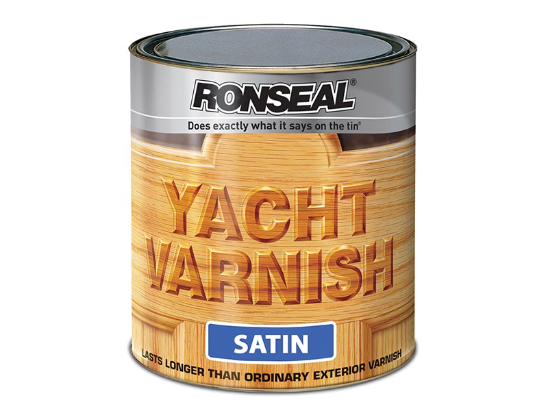 Ronseal Exterior Yacht Varnish Satin 2.5 Litre Main Image