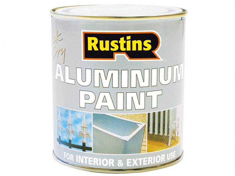 Rustins Aluminium Paint 500 ml Main Image