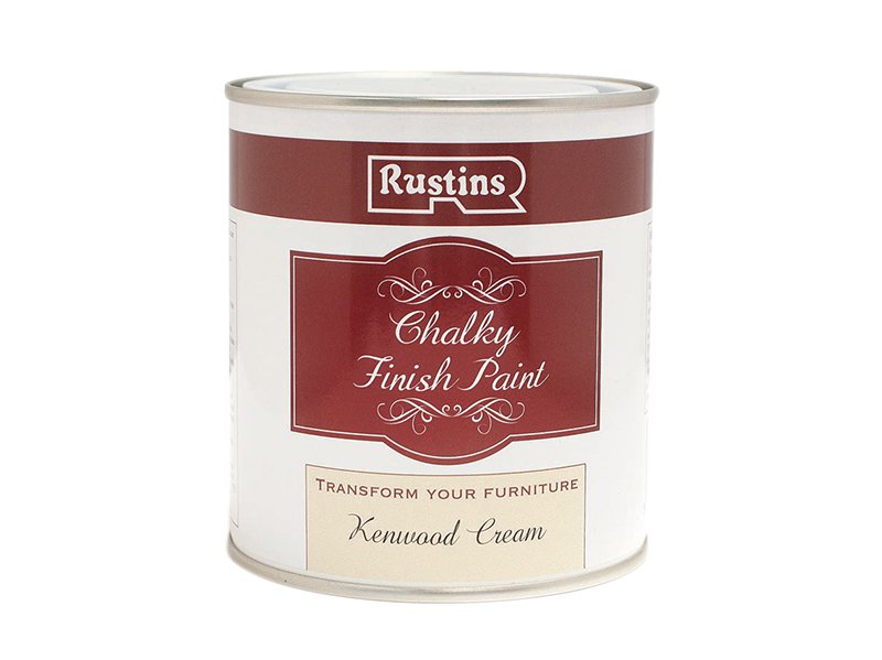 Rustins Chalky Finish Paint Kenwood Cream 250ml Main Image
