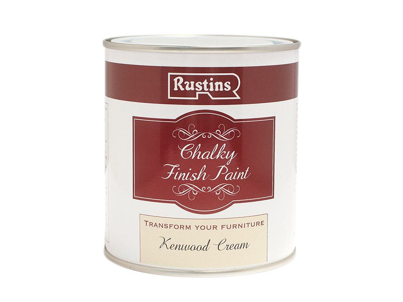 Rustins Chalky Finish Paint Kenwood Cream 500ml Main Image