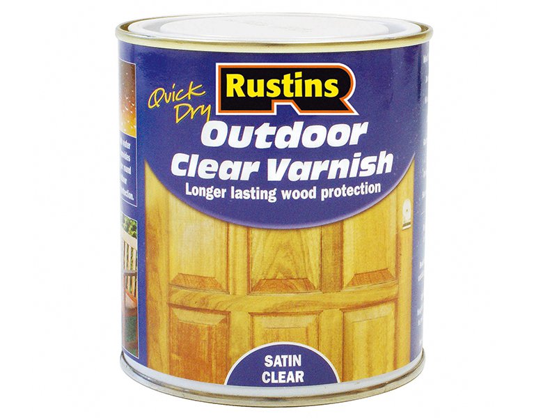 Rustins Exterior Varnish Satin 250 ml Main Image