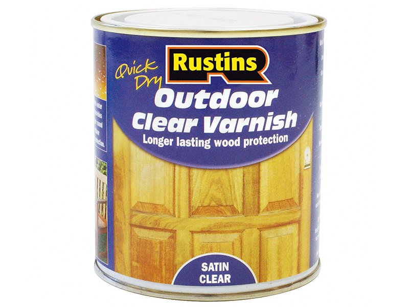 Rustins Exterior Varnish Satin 2.5 Litre Main Image