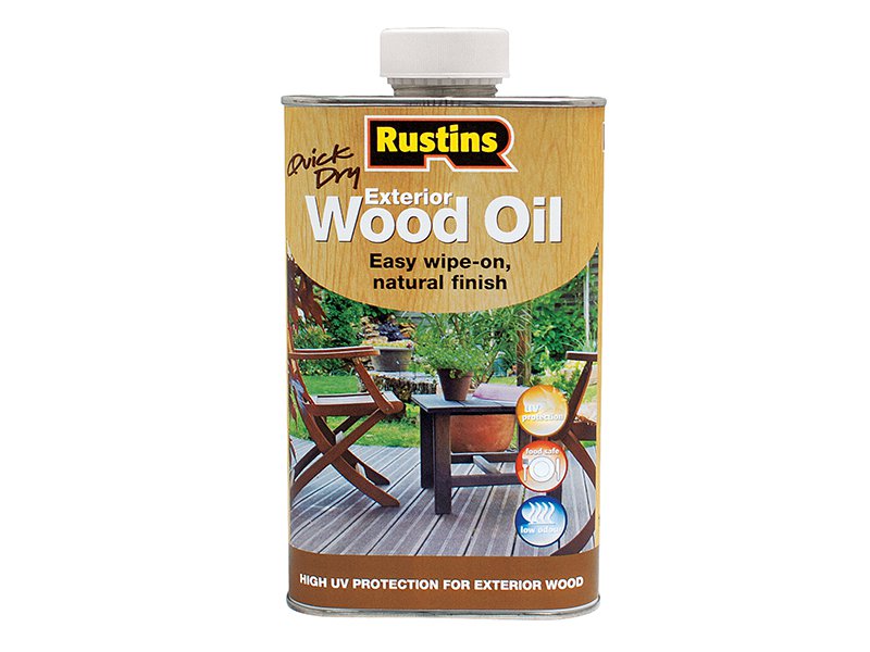 Rustins Exterior Wood Oil 500ml Main Image