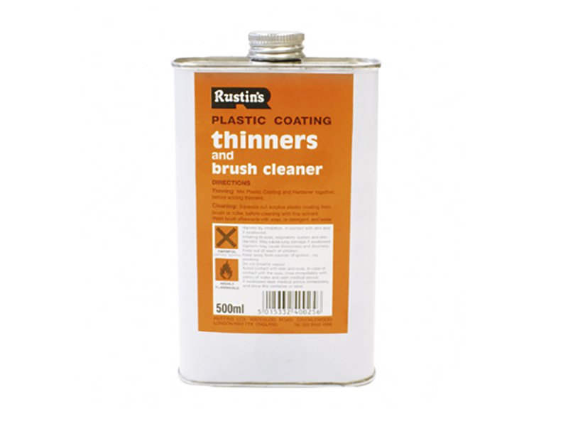 Rustins Plastic Coating Thinners 500 ml Main Image