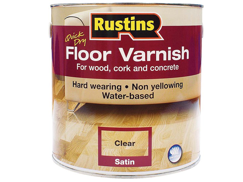 Rustins Quick Dry Floor Varnish Gloss 1L Main Image