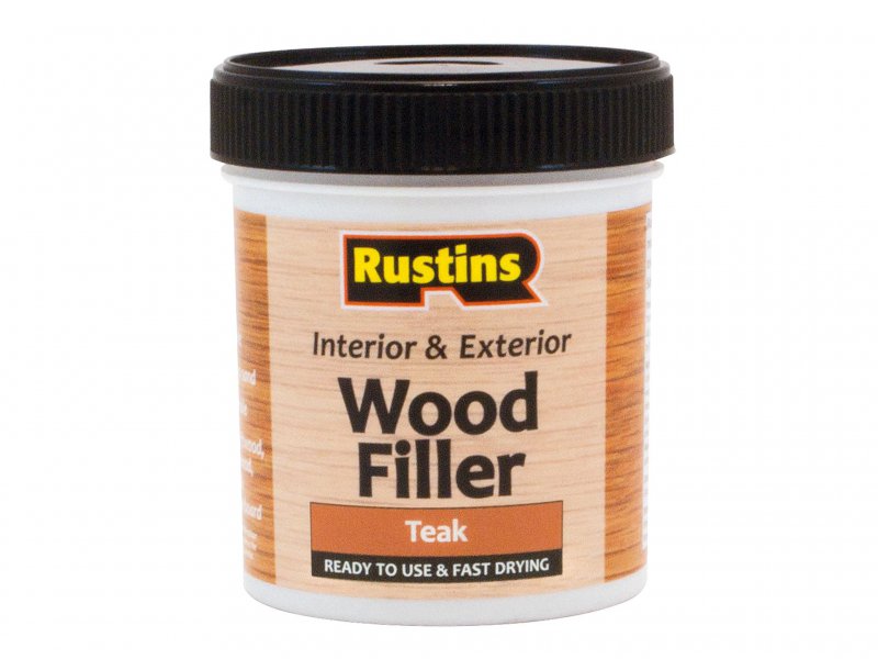 Rustins Acrylic Wood Filler Teak 250ml Main Image