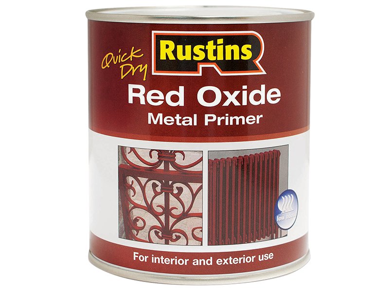 Rustins Quick Dry Red Oxide Metal Primer 2.5 Litre Main Image