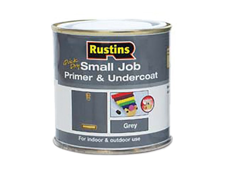 Rustins Small Job Primer / Undercoat Grey 250ml Main Image