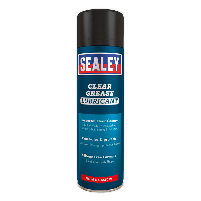 Sealey Clear Grease Lubricant 500ml Main Image