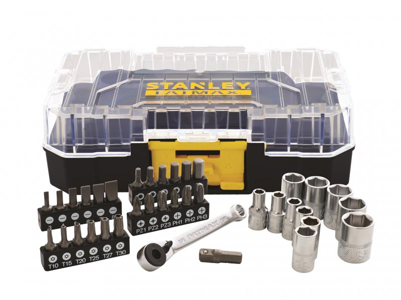 STANLEY® FatMax® 1/4in Socket & Bit Set, 37 Piece Main Image