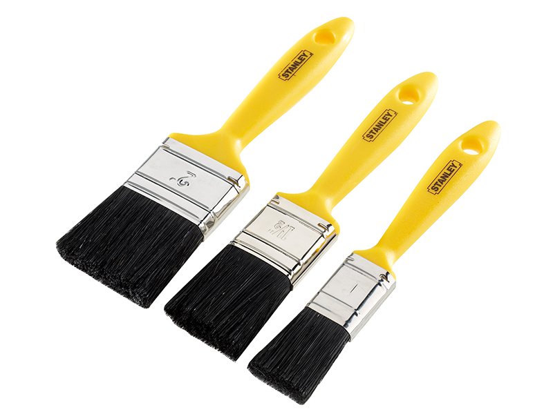 Stanley Hobby Paint Brush Set of 3 Main Image