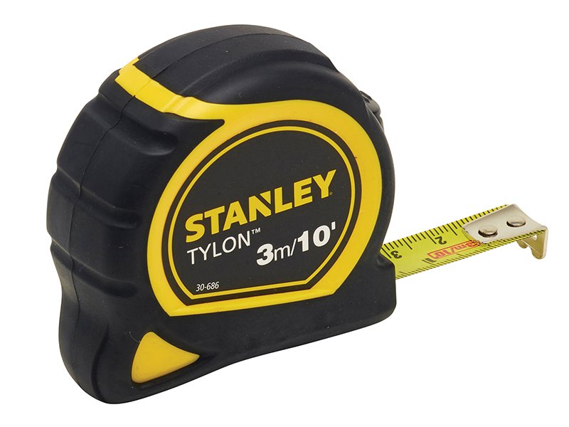 STANLEY® Hand Tools Tylon Pocket Tape 3m/10ft (Width 13mm) Carded Main Image