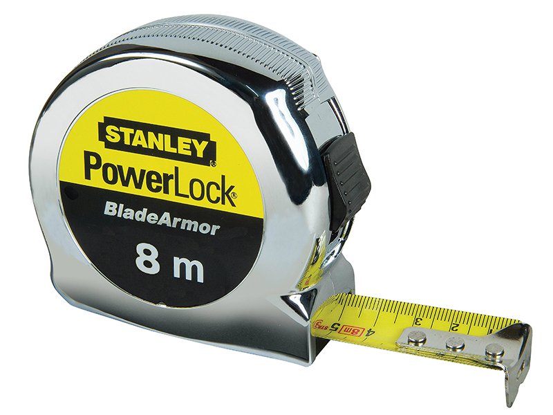 Stanley Tools Powerlock Rule Blade Armor 8m (Width 25mm) Main Image