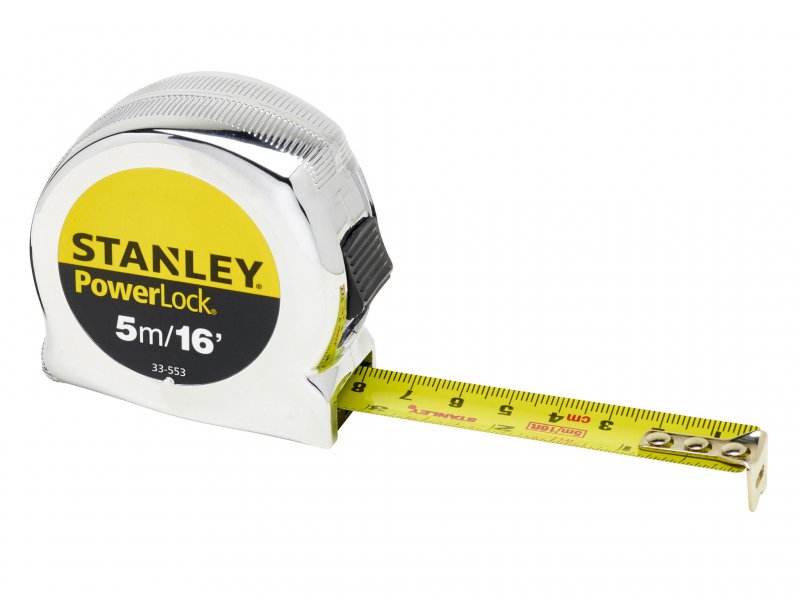 Stanley Micro Powerlock Tape 5m / 16ft Main Image