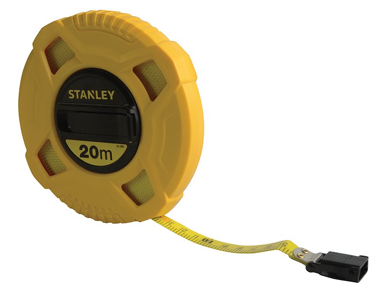 Stanley Closed Case Fibreglass Tape 20m Main Image