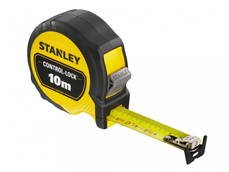 STANLEY® CONTROL-LOCK Pocket Tape 10m (Width 25mm) (Metric only) Main Image