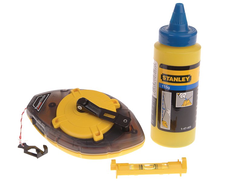 Stanley Power Winder Chalk Line 30 Metre , Chalk & Level Main Image