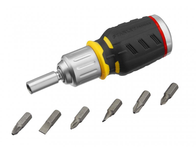 Stanley Tools FatMax Ratchet Screwdriver Stubby Main Image