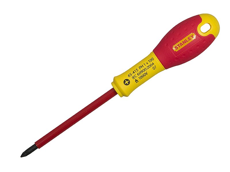 Stanley FatMax Screwdriver Insulated Phillips 0 x 75mm Main Image