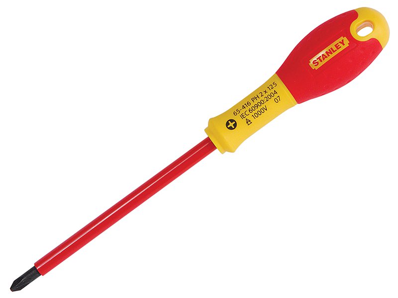 Stanley FatMax Screwdriver Insulated Phillips 2 x 125mm Main Image