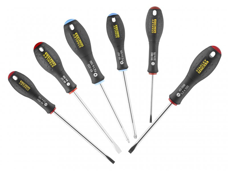 Stanley FatMax Screwdriver Set  Parallel / Flared / Pozi 6 Piece Main Image