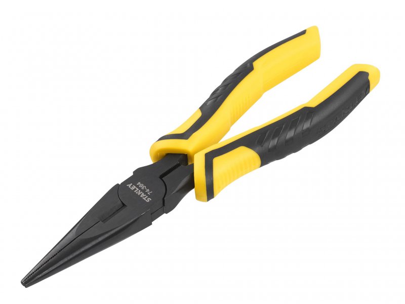 Stanley Tools Long Nose Pliers Control Grip 200mm Main Image