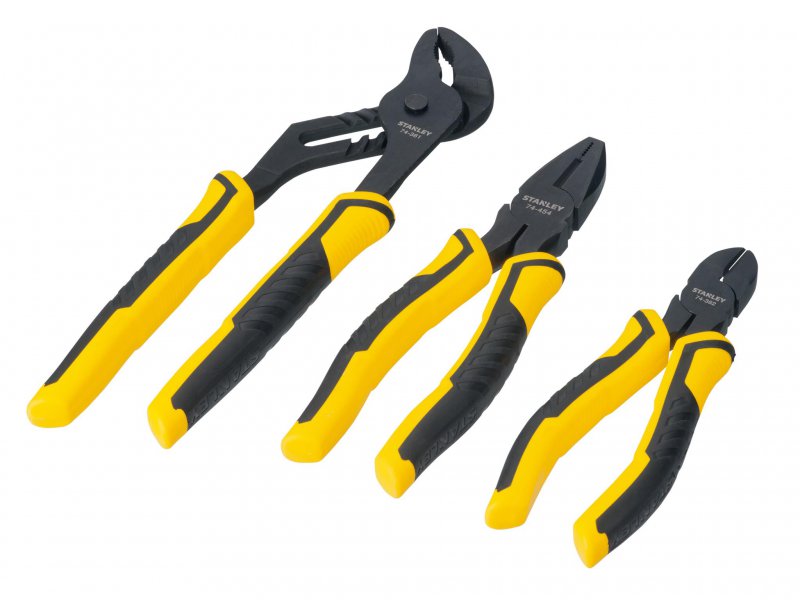 Stanley Tools Control Grip Plier Set of 3 Main Image