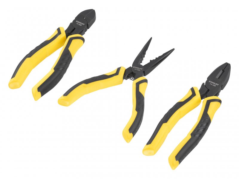 Stanley Tools ControlGrip Pliers Set 3 Piece Main Image