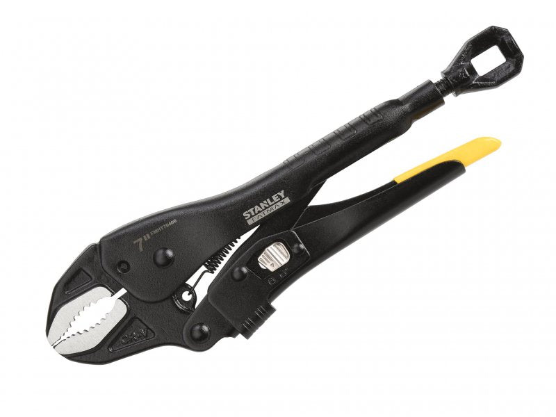 Stanley Tools FatMax® Curved Jaw Lockgrip Pliers 180mm Main Image