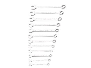 STANLEY Combination Wrench Set, 12 Piece