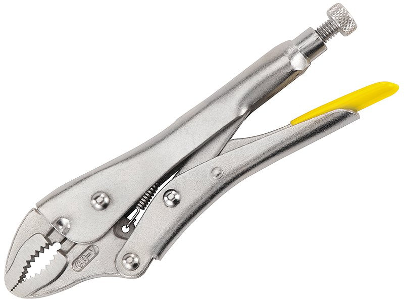 Stanley Locking Pliers 225mm Curved Jaw Main Image