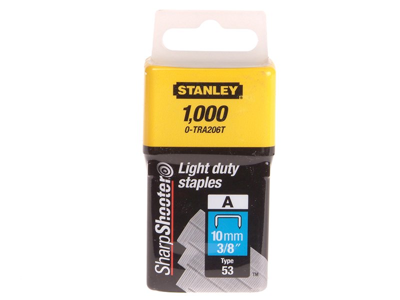 Stanley Light-Duty Staple 10mm (1000) 0-TRA206T Main Image