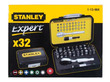 STANLEY FatMax Bit & Ratchet Set, 32 Piece