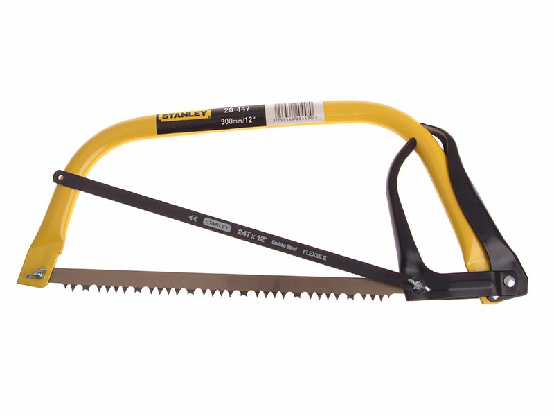 Stanley Hack Bowsaw 300mm (12 in) Plus Extra Hacksaw Blade Main Image