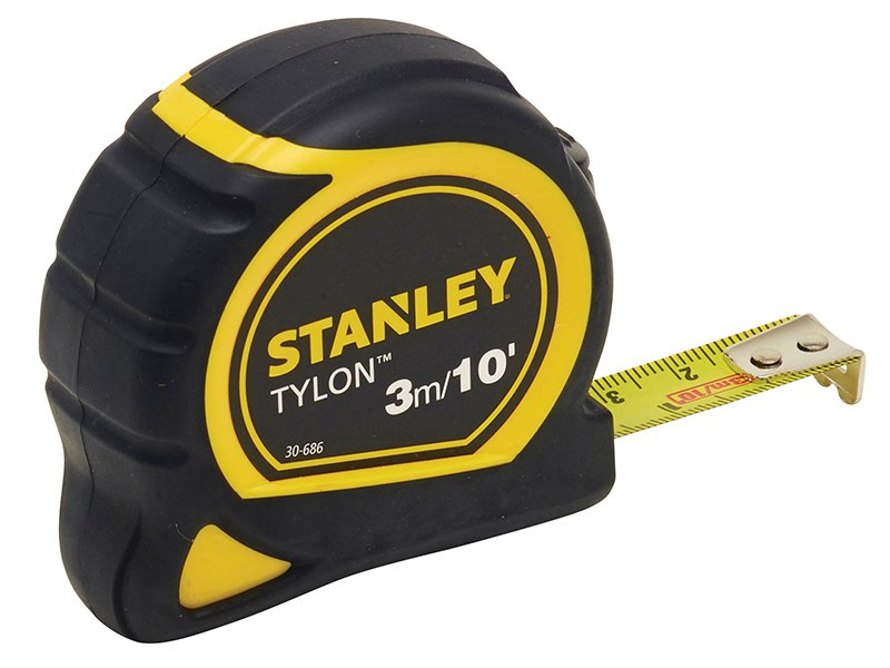 STANLEY® Hand Tools Tylon Pocket Tape 3m/10ft (Width 13mm) Loose Main Image